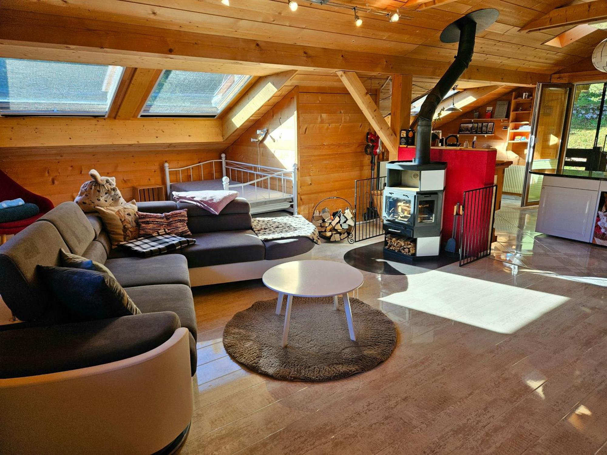 Gemuetliche Fewo Mit Sauna Inmitten Der Berge Meiringen Exterior photo